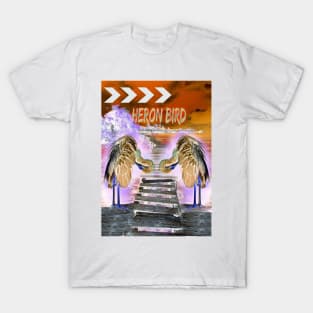 Negative film heron T-Shirt